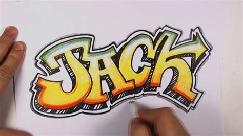 Graffiti word illustrations and clipart (5,686). How to Draw Graffiti Letters - Jack in Graffiti Lettering - YouTube