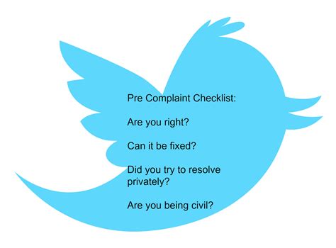 Four Questions to Ask Before You Complain on Twitter by @biggreenpen Spin Sucks