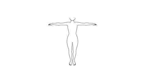 Find images of body outline. Woman Body Outline - Human-Body-Outline-Drawing-Coloring ...