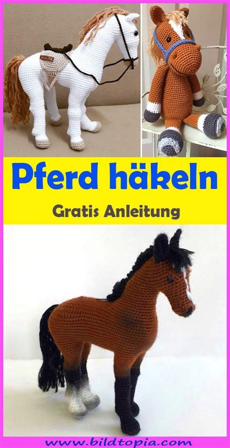 Armin täubner leuchtende weihnachtsdörfer aus holz gesägt vorlagen auf cd | neuw. Amigurumi-Pferd häkeln - kostenlose und einfache Anleitung ...