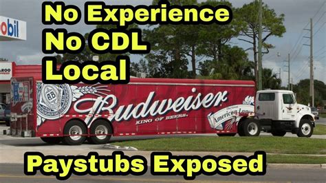 I paid a lot more money in taxes than. How Much Do Budweiser Truck Drivers Make A Year ...