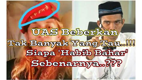 Habib bahar bin ali bin smith menjawab pertanyaan wartawan sebelum menjalani pemeriksaan perdana di direktorat kriminal umum polda jawa barat, bandung, jawa barat, selasa. UAS Ungkap Siapa HABIB BAHAR Sebenarnya !? - YouTube