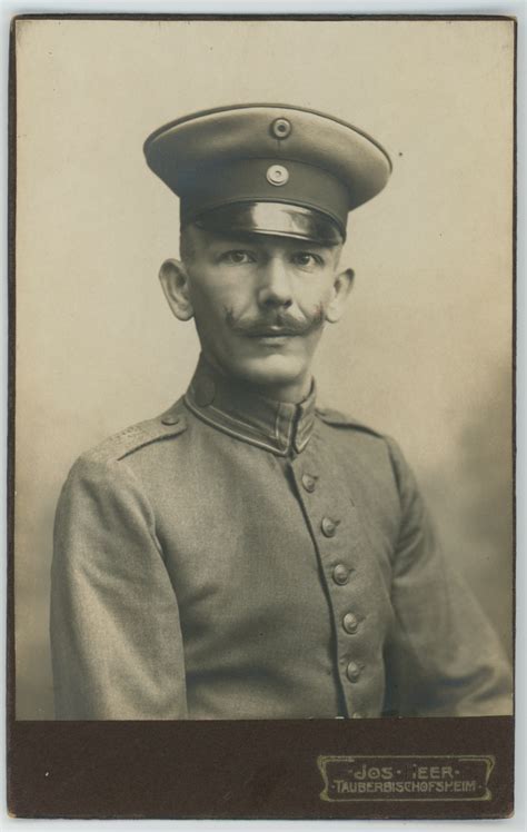 Ancienne Photographie - Grande CDV - Soldat Portrait - 1er Guerre ...