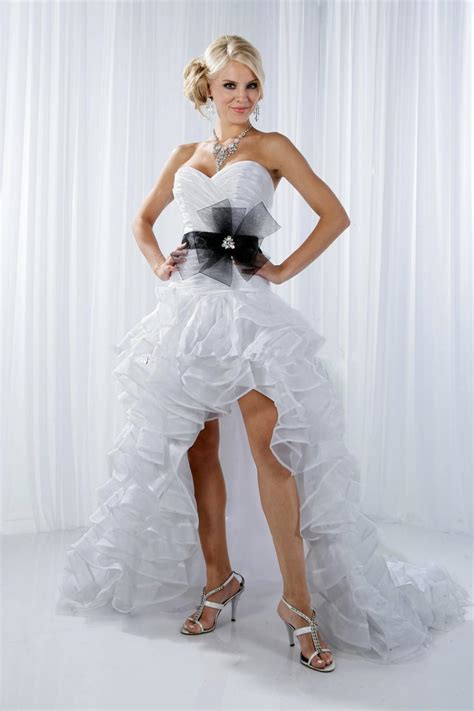 Are you looking for a little white dress (lwd)? Robe De Mariage Sexy Pleated Sweetheart Black Sashes White ...