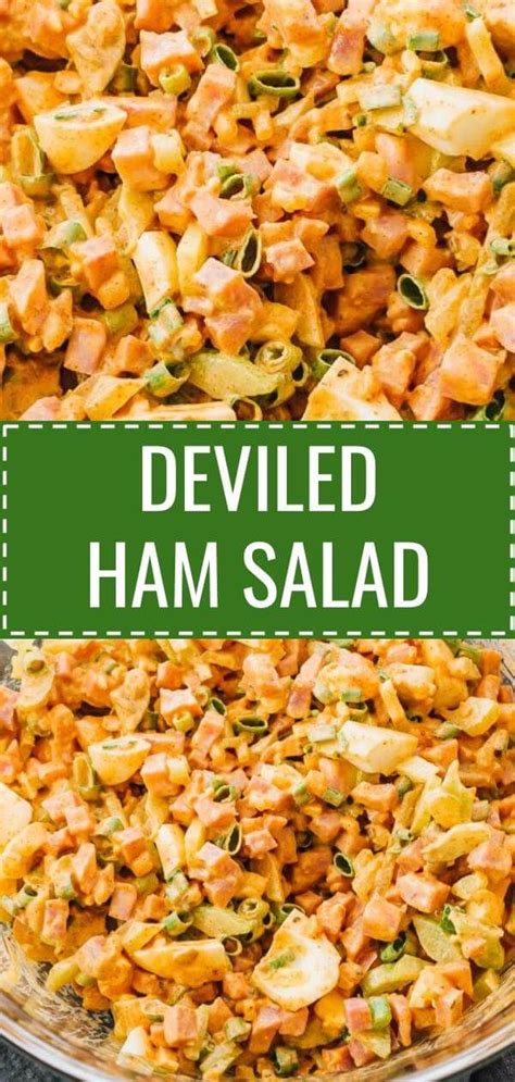 Maybe you would like to learn more about one of these? This homemade deviled ham salad is a simple way to use up ...