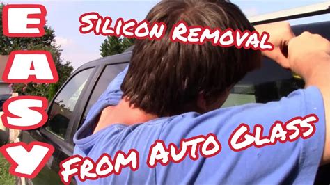 The silicone caulk, however, might seem light and fragile, but it develops a strong bond over time which is tough to remove without proper guidelines. How To Remove Silicon/Caulk From Vehicle Glass - YouTube