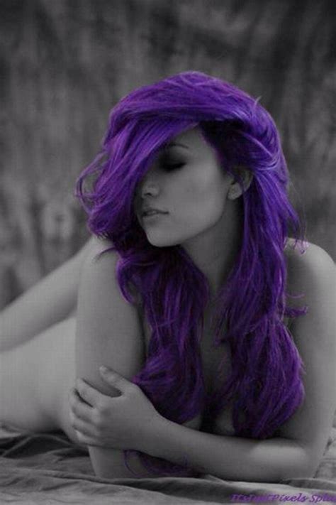 21 stunning shades of purple hair colors in 2018 | stylesmod. 140 best purple hair hot girls images on Pinterest ...