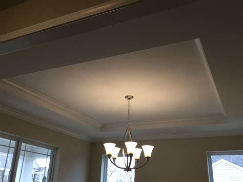 The roof will have an 8/12 slope built with 2x6 24 o.c. TRAY CEILING WITHOUT PAINTED RETURNS | Ceiling, Tray ...