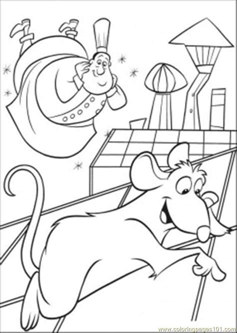 You should also know that this film was a huge challenge for the filmmakers had to make delicious dishes totally virtual! Happy Remy Coloring Page - Free Ratatouille Coloring Pages ...