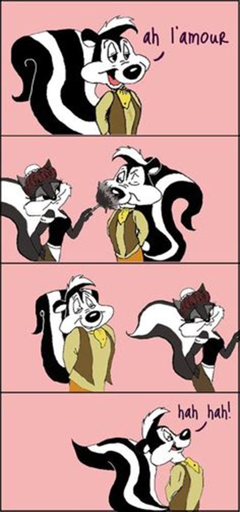 He usually finds it with a female cat named penelope, but she tries to get away from him due to his disturbingly foul smell. 46 Best Pepe le Pew images | Looney tunes, Pepe le pew quotes, Caricatures