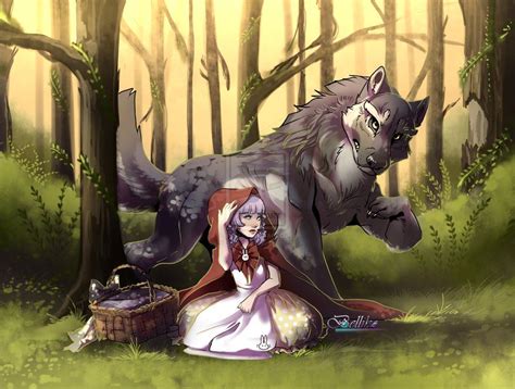 Little red riding hood gustave dore art a0 a1 a2 a3 a4 photo poster. Little Red Riding Hood by Belliko-art on deviantART ...