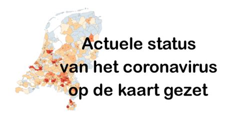 Tussen de 75 en 200 besmettingen is oranje. Actuele status van het coronavirus op de kaart gezet ...