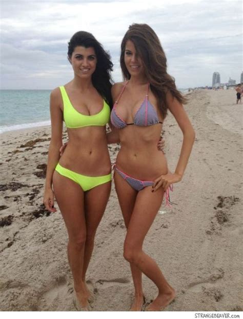 For info on the card click stay safe! Spring Break Girls On The Beach - Strange Beaver