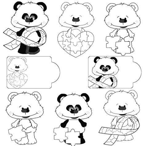 1.14 mb, 2625 x 2700. Bestie Bears Autism Coloring Page: Excellent Autism ...