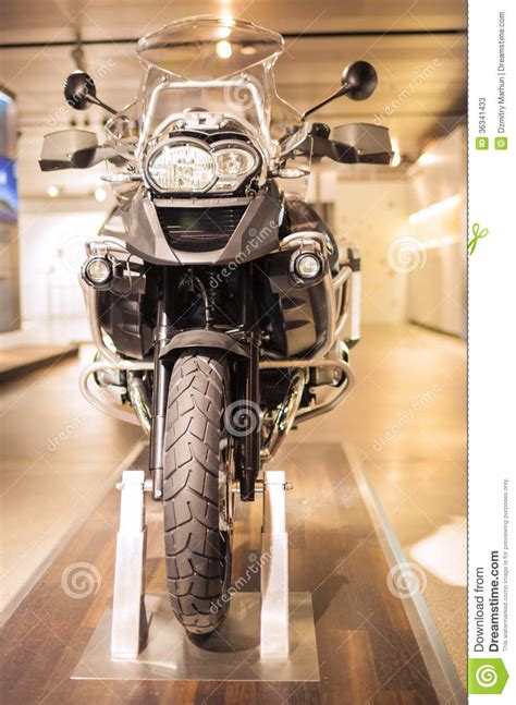 Mit der bmw motorrad ride kollektion bist du. Munich, Germany - June 17, 2012: BMW R 1150 GS Enduro Class Motorcycle Front View Shown In BMW ...