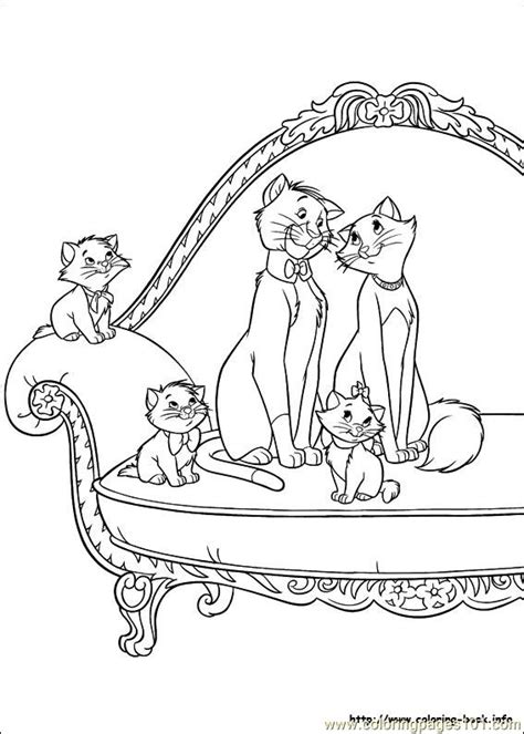 One day, the greedy butler trashed the kittens and their mother cat in a remote village. 53 dessins de coloriage Aristochats à imprimer sur ...