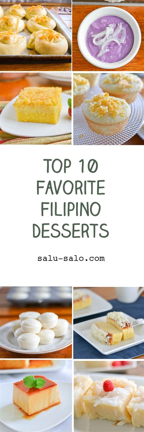 An almond pressed into the top makes for a pretty dessert. Top 10 Favorite Filipino Desserts - Salu Salo Recipes ...