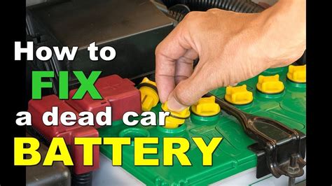 2 how to find out what type of battery is in your car. How To FIX A Dead Car BATTERY - No More Jumper Cables ...