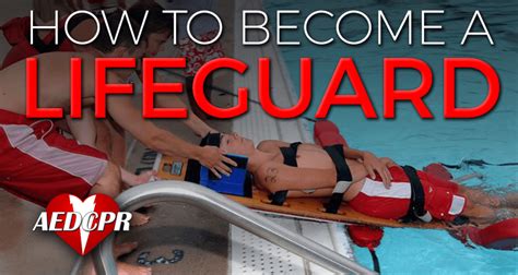 Certification process for new lifeguard candidates How to Become a Lifeguard - American AED CPR Association