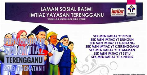 Hari pendaftaran pelajar tingkatan 1 2018 mrsm tun mohammad fuad stephens. Permohonan SM Imtiaz Terengganu 2021 Tingkatan 1