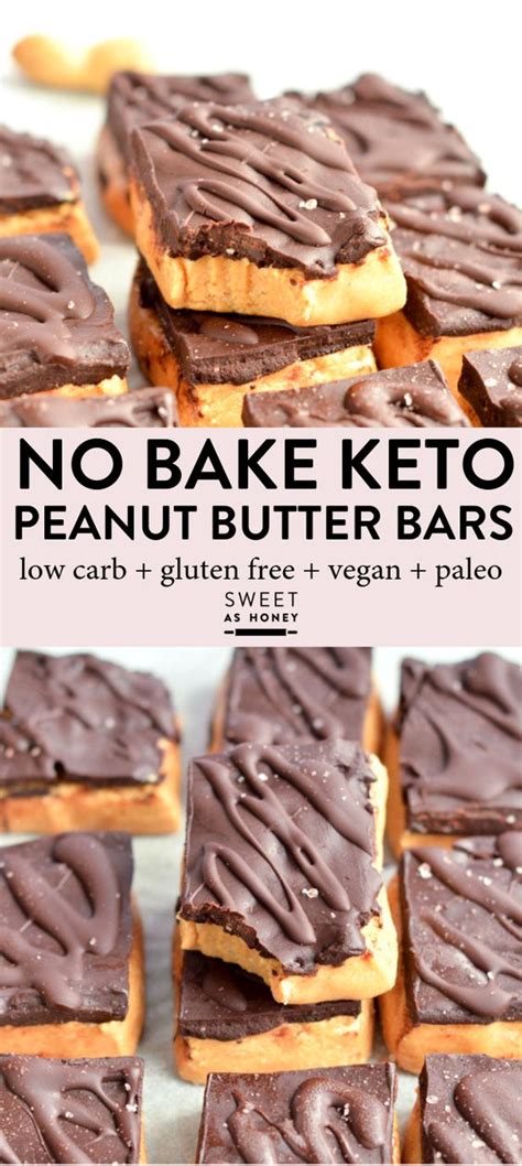 No bake peanut butter balls is an easy recipe with only 3 ingredients! no bake peanut butter bars healthy keto | Peanut butter ...