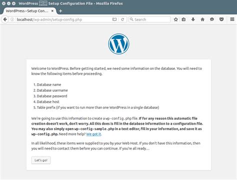 Extract wordpress package · 3. How to Install WordPress 5 On Ubuntu 16.10/16.04 Using LAMP Stack