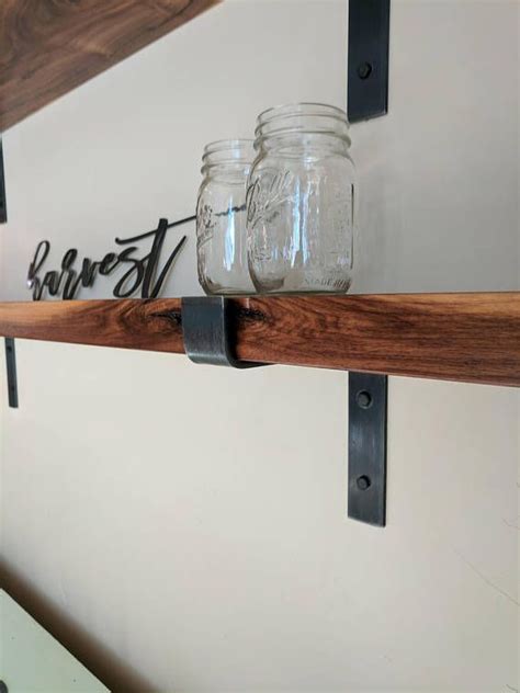 These industrial handmade copper shelving brackets are ideal for crafted from 100% pure copper these shelving brackets have been hand crafted in our brighton workshop, and engineered to it is required that shelves over 90cm in length must have a third bracket to evenly distribute weight. Metal Shelf Bracket with Lip - Heavy Duty Shelf Brackets ...