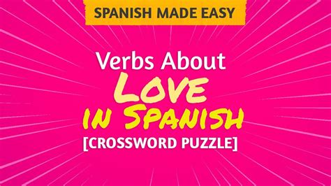 The puzzles are challenging, but not too hard that you'll be stumped right away. Very Easy Spanish Crossword Puzzles / Word Search Puzzle ...