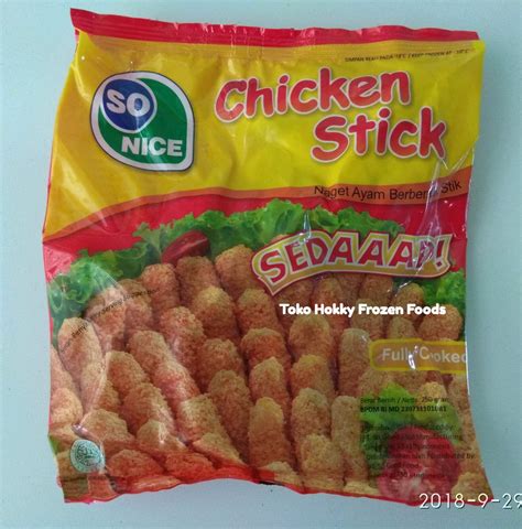 Nugget yang dijual dipasaran begitu banyak dengan merek. ayam: Nugget Ayam Frozen