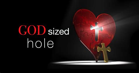 Do you have a hollow space? Hopelessness Was Due to the God-Sized Hole in His Heart ...
