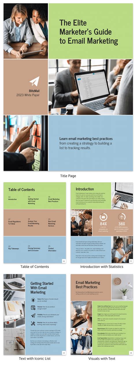 Maybe you would like to learn more about one of these? Guide to Email Marketing White Paper Template