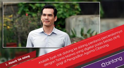 Atalarik syah akhirnya menjawab kabar kedekatannya dengan tsania marwa. 5 Fakta Sidang Perdana Perceraian Tsania Marwa dan ...