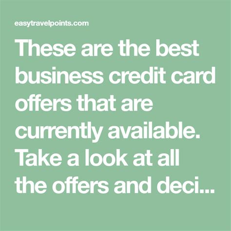 Bank business cash rewards world elite™ mastercard. The Best Business Credit Card Offers in 2020 | Business ...