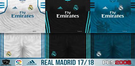 Official championships announced directly by konami are 12 leagues which include the ligue 1 & ligue 2, danish superligaen, the portuguese primeira liga. ultigamerz: PES 6 Real Madrid 2017/18 Full GDB Kits v4