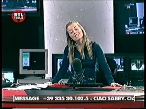 Giordana angi a rtl 102.5: lasabry rtl 102.5 television - YouTube