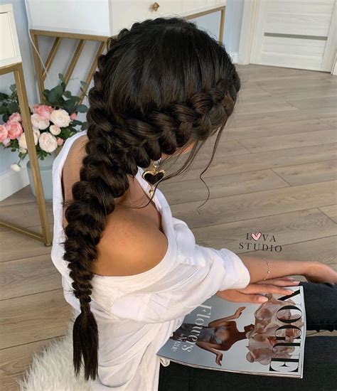 Your Braids 🎀 on Instagram: "So elegant Two Dutch braids ...