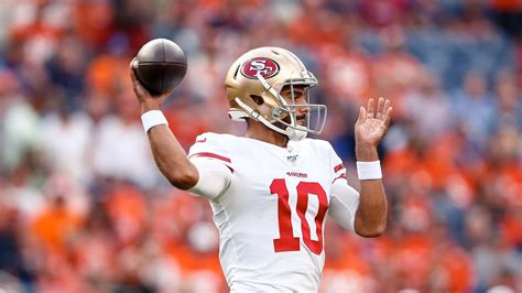 Stay up to date with nfl player news, rumors, updates, analysis, social feeds, and more at fox sports. Jimmy Garoppolo: 14 of 20, 70 percent completion