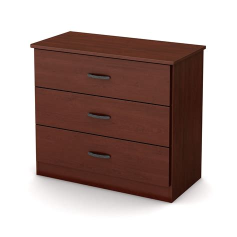 Get 5% in rewards with club o! Amazon.com: South Shore Libra 3-Drawer Chest, Royal Cherry ...