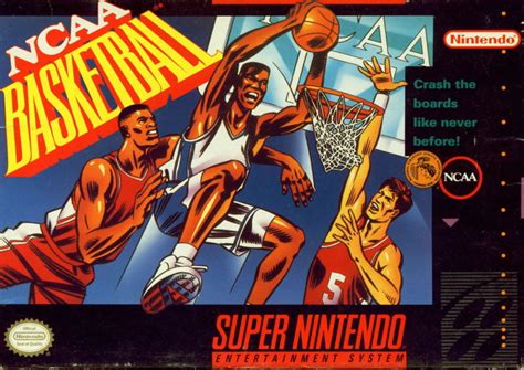NCAA Basketball SNES Super Nintendo