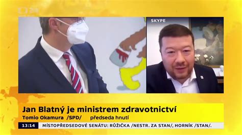 Čt 24 je stanice, která vysílá 24 hodin denně. Tomio Okamura živě na ČT24 komentuje jmenování nového ...