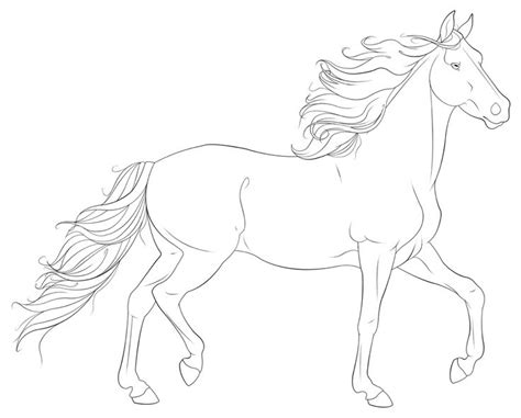 Coloring picture of a horse golfpachuca com. Pin by Danea Johnson on journal in 2020 | Horse coloring ...