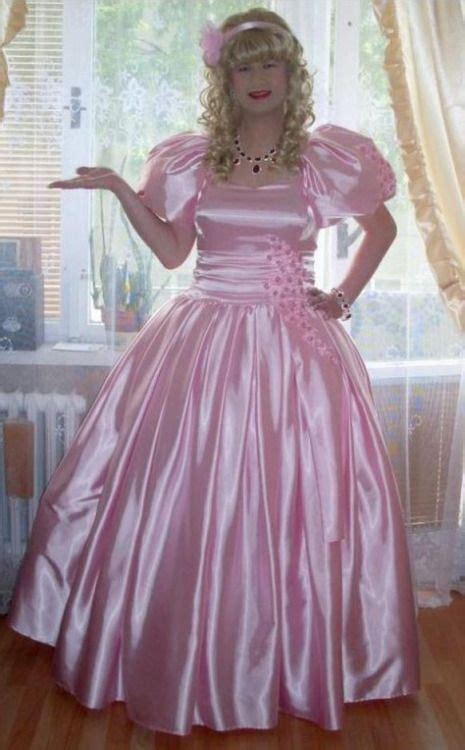 Ladies, men love that women are the opposite of them. Feminized Satin Princess | Beautiful dresses, Prom dresses ...