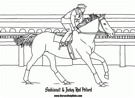 The color initial will be followed with a second indicating the gender of the horse. Seabiscuit Coloring Pages - Coloring Home