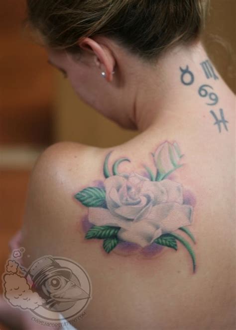 See more ideas about gardenia tattoo, gardenia, tattoos. Gardenia Tattoo - Chris Jacobs Tattoo | Gardenia tattoo ...