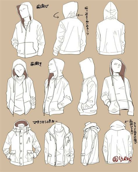 Click on the button below the picture! Coat Jacket Hoodie Sweatshirt Reference Cloth #Clothes # ...