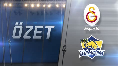 The official account of fenerbahçe sk. Galatasaray Esports ( GS ) vs 1907 Fenerbahçe Espor ( FB ...