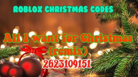 Последние твиты от roblox codes (@realrobloxcodes). Download and upgrade Roblox Christmas Music Roblox Song Id Code Update February 2021