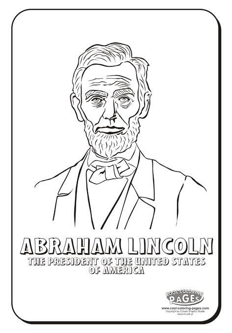 12, 1809, in hardin county, kentucky. Abraham Lincoln coloring page | Coloring pages, Cool ...
