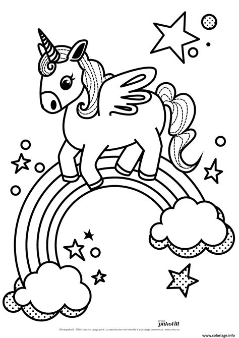 Dessin licorne facile dessin licorne kawaii images licorne dessin kawaii animaux dessin chien dessin animaux mignons dessin cheval petits ▷ 1001 + idées pour faire de l'art original avec un dessin licorne. Coloriage Dessin Licorne Arc En Ciel Dessin Dessin à imprimer