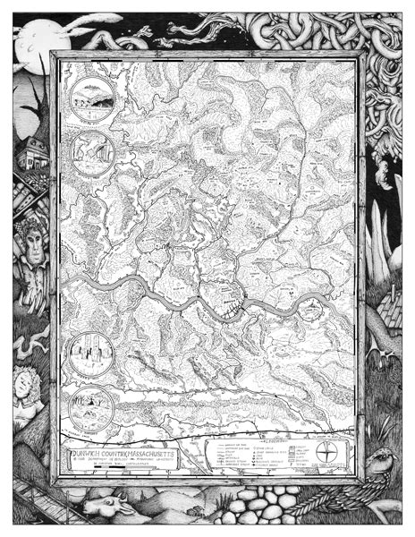 But a number of references throughout help paint a clearer picture. Dunwich Country Map(Chaosium) | Lovecraft, Cthulhu ...